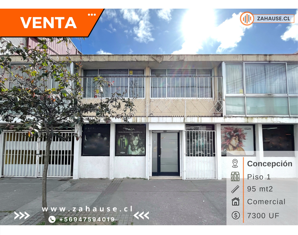 Amplia propiedad comercial en venta en Concepción centro